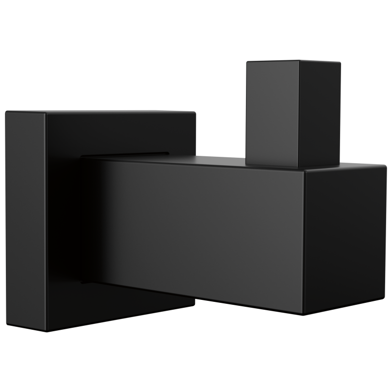 DELTA Velum Robe Hook — Matte Black