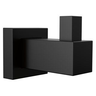 DELTA Velum Robe Hook — Matte Black