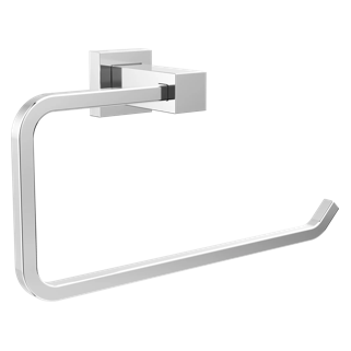 DELTA Velum Towel Ring — Chrome