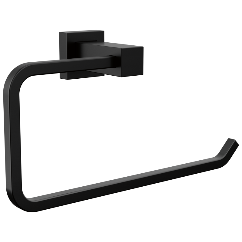 DELTA Velum Towel Ring — Matte Black