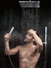 DELTA Universal Showering Components Square Wall Elbow for Hand Shower — Chrome