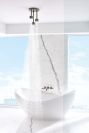 BRIZO Levoir Two-Handle Wall Mount Tub Filler Lever Handle Kit — Luxe Steel