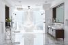 BRIZO Levoir Two-Handle Wall Mount Lavatory Faucet - Less Handles 1.5 GPM — Luxe Steel