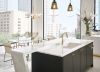 BRIZO Litze 8" Towel Bar — Luxe Gold