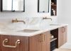 BRIZO Litze 8" Towel Bar — Luxe Gold