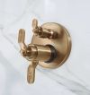 BRIZO Litze TempAssure Thermostatic Valve with 6-Function Diverter Trim - Less Handles — Luxe Gold