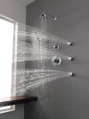 BRIZO Odin SLIDE BAR HANDSHOWER WITH H2OKINETIC TECHNOLOGY — Chrome