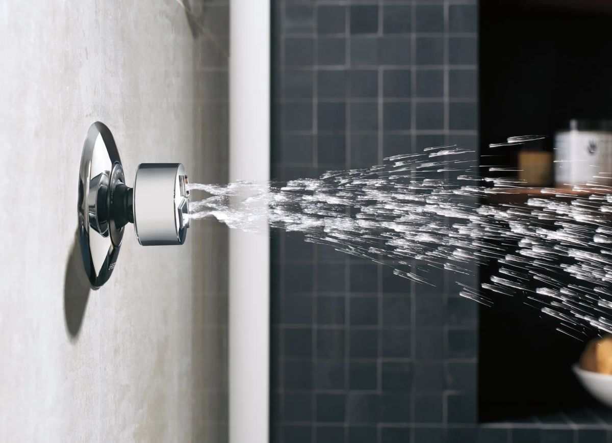 BRIZO Essential Shower Hydrachoice Max Round Body Spray Trim — Chrome