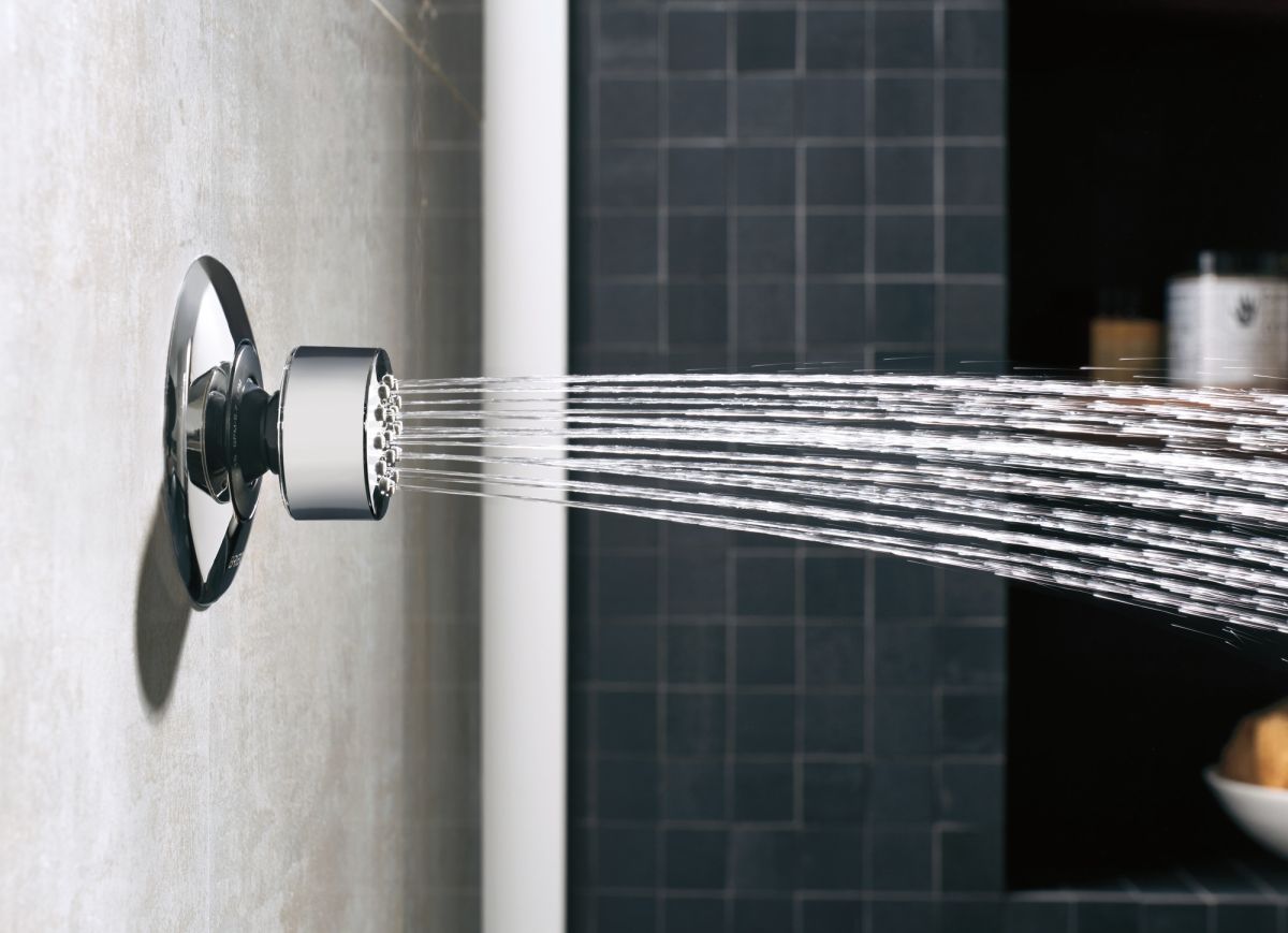 BRIZO Essential Shower Hydrachoice Max Round Body Spray Trim — Chrome
