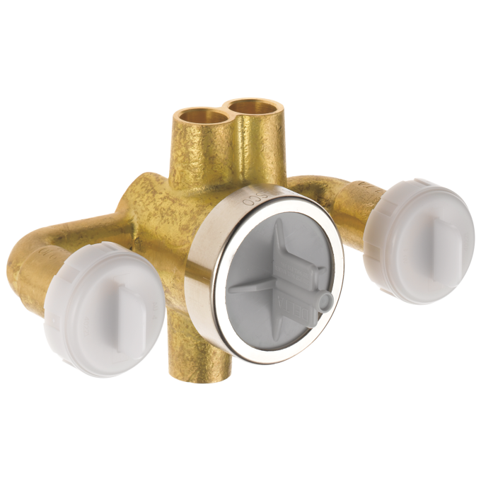 DELTA Other Jetted Shower XO Diverter Rough — Chrome