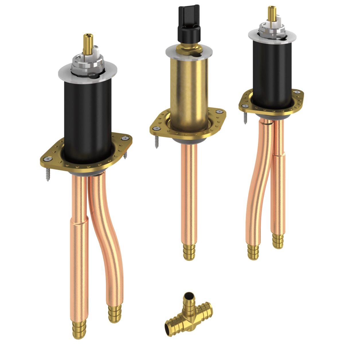 DELTA Other Two Handle Flexible Mount - PEX Crimp — Not Applicable