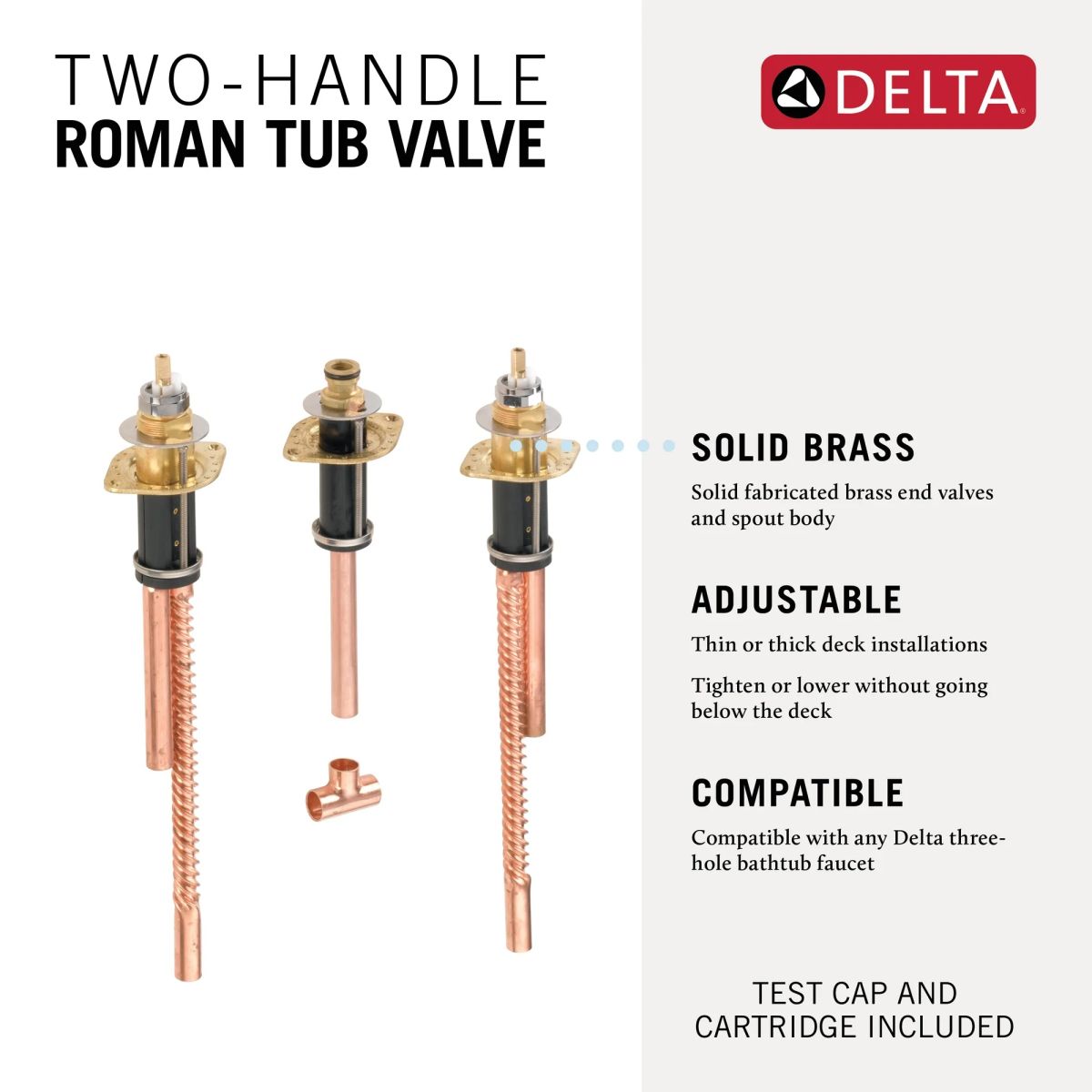 DELTA Other Two Handle Flexible Mount — Not Applicable