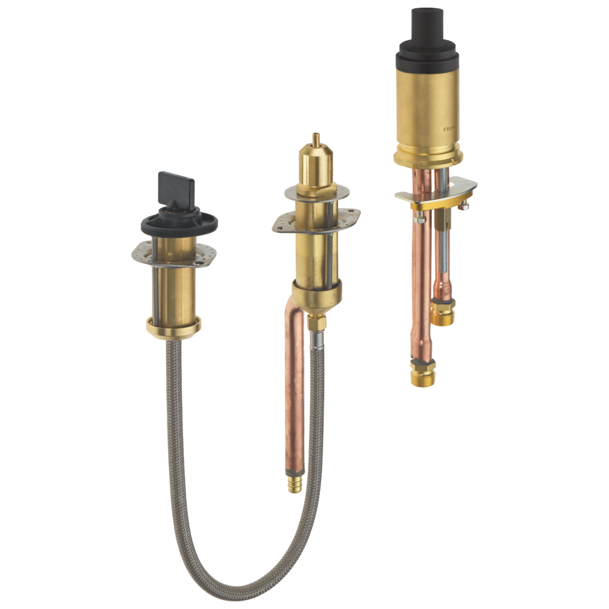 DELTA Other One Handle Flexible Mount with Hand Shower Rough — Not Applicable