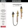 DELTA Other One Handle Flexible Mount with Hand Shower Rough — Not Applicable