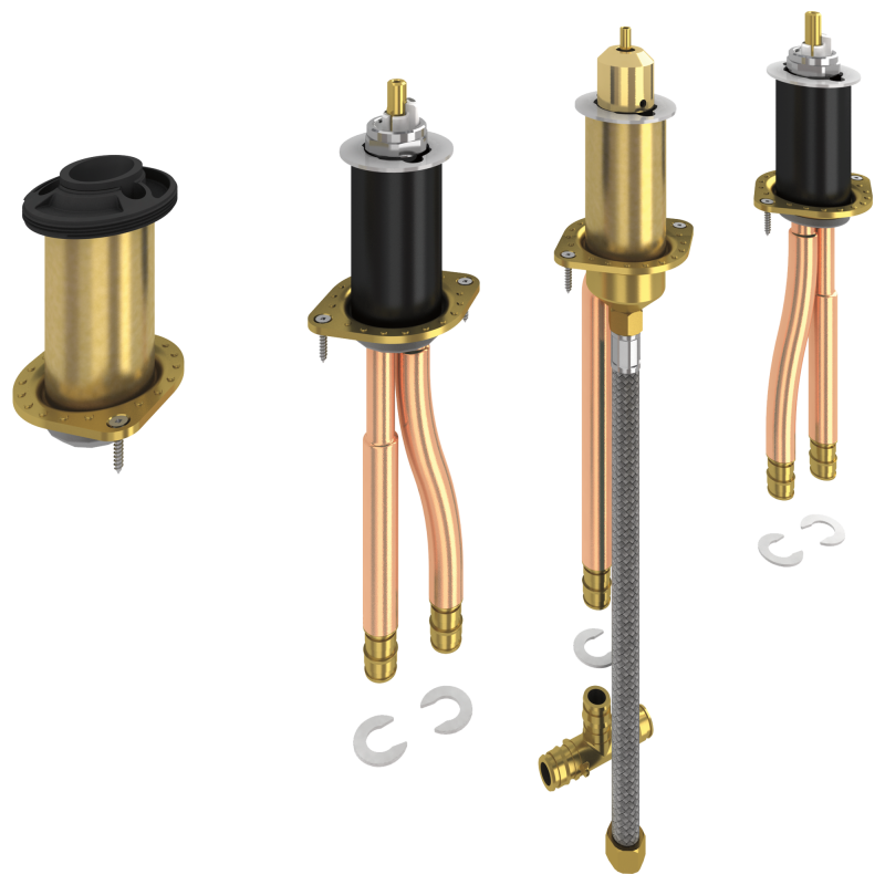 DELTA Classic Roman Tub with Hand Shower Rough with Hand Shower- PEX Cold Expansion — Not Applicable