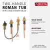 DELTA Other Two Handle Flexible Mount with Hand Shower — Not Applicable
