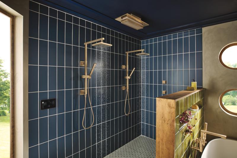 BRIZO Kintsu Single-Function Handshower — Luxe Gold