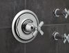 BRIZO Rook Sensori Volume Control Trim - Cross — Chrome