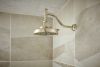 BRIZO Invari 11" Angled Shower Arm And Flange — Polished Nickel