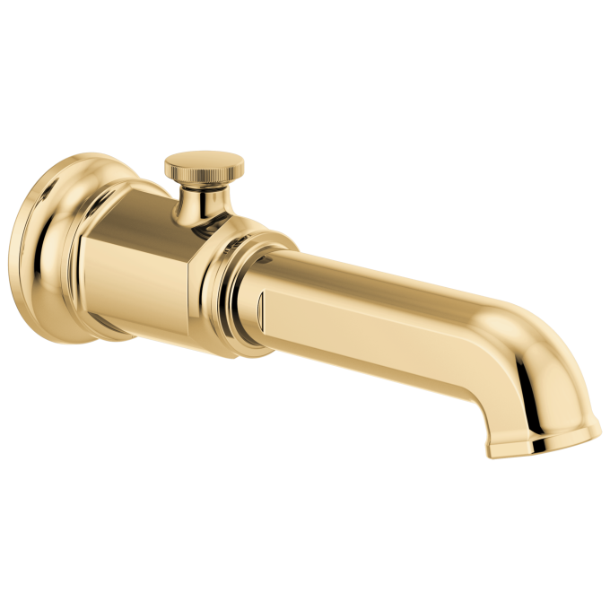 BRIZO Invari Diverter Tub Spout — Polished Gold