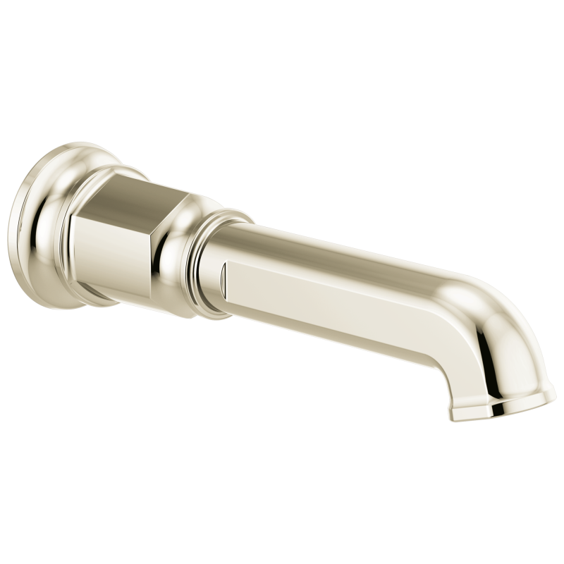 BRIZO Invari Non Diverter Tub Spout — Polished Nickel