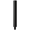 BRIZO Essential Shower Linear Square Shower Column Extension — Matte Black