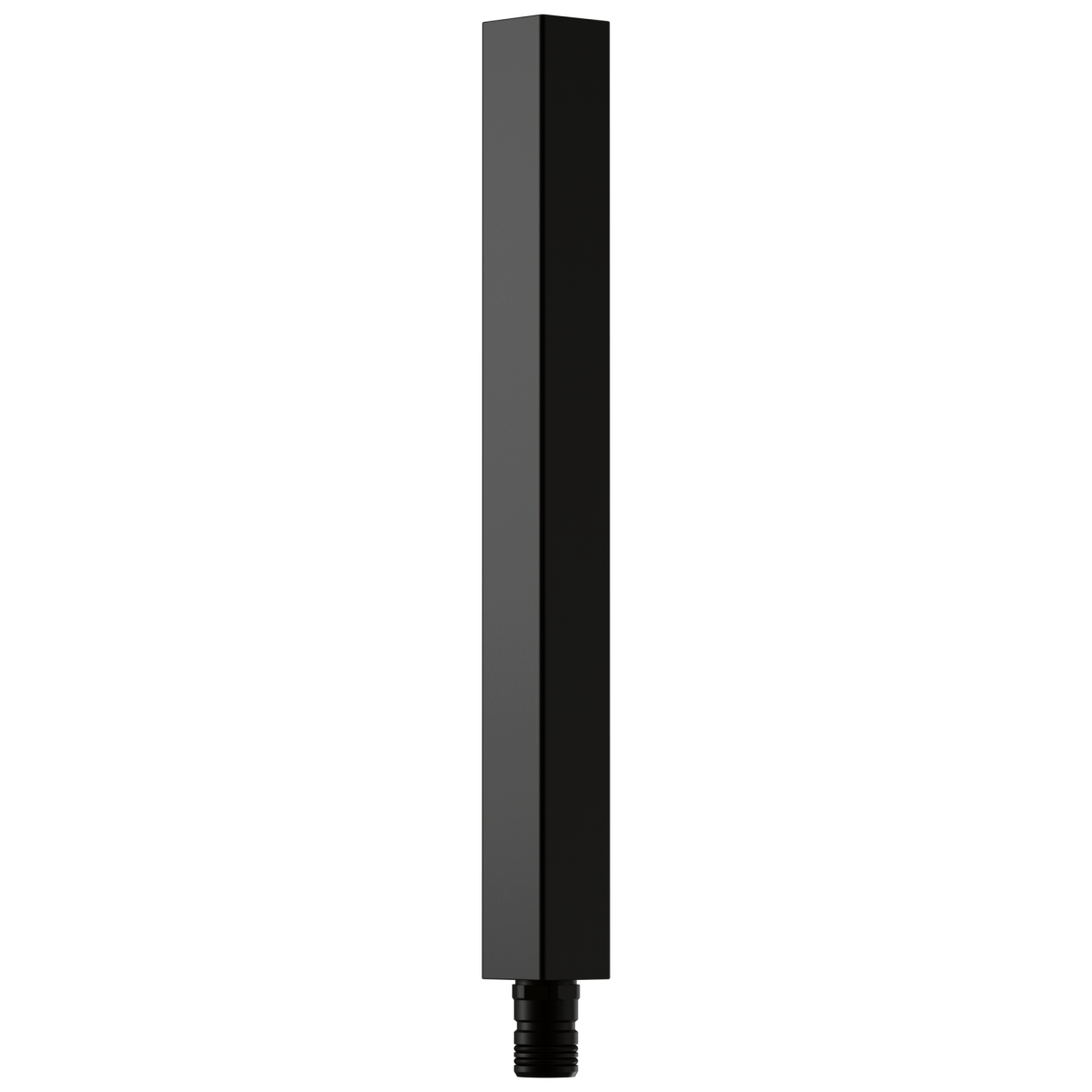 BRIZO Essential Shower Linear Square Shower Column Extension — Matte Black