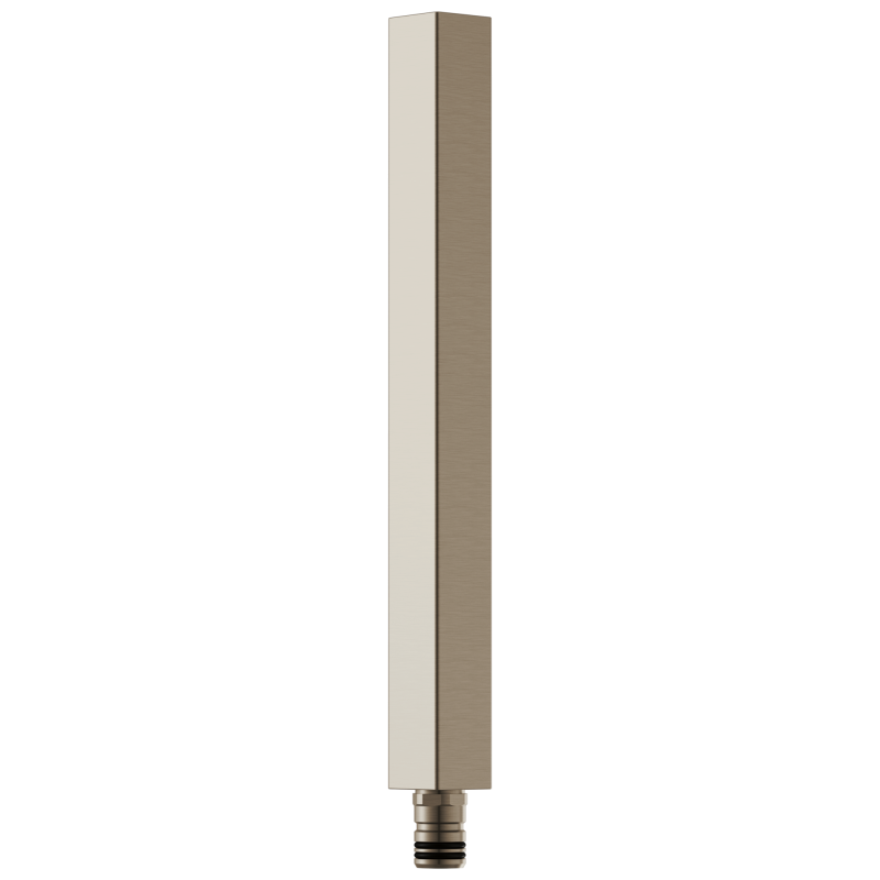 BRIZO Essential Shower Linear Square Shower Column Extension — Brushed Nickel