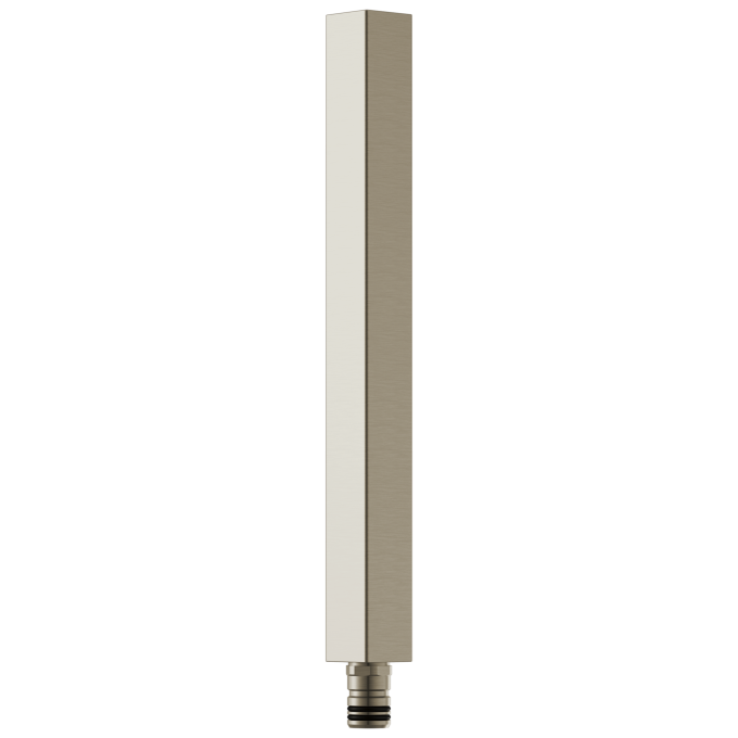 BRIZO Essential Shower Linear Square Shower Column Extension — Luxe Nickel