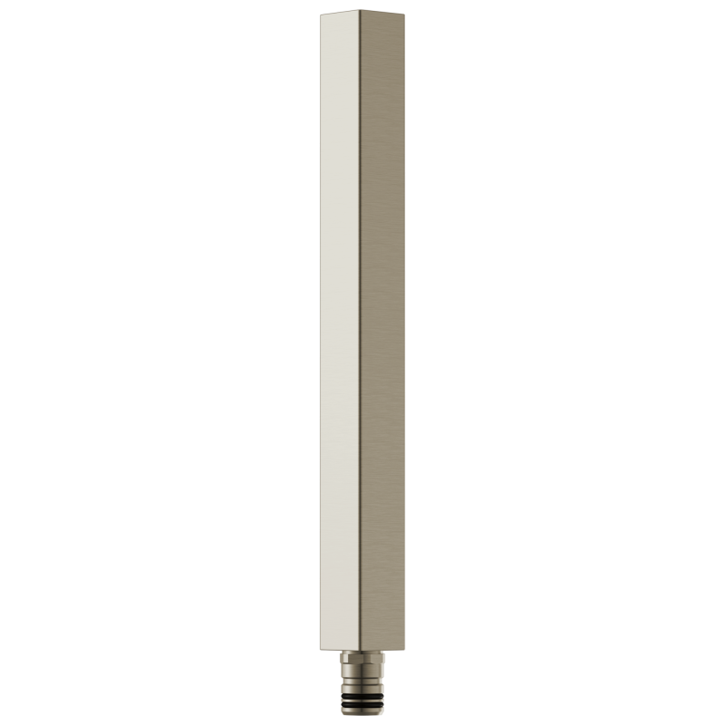 BRIZO Essential Shower Linear Square Shower Column Extension — Luxe Nickel