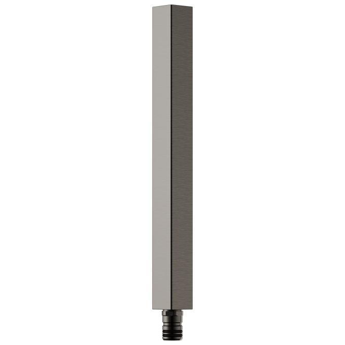 BRIZO Essential Shower Linear Square Shower Column Extension — Luxe Steel
