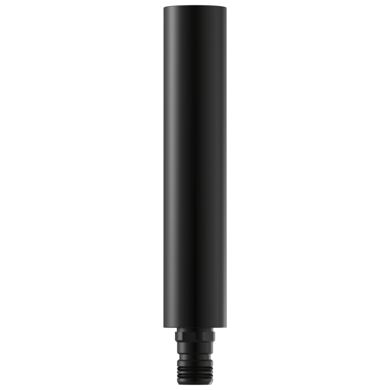 BRIZO Essential Shower Linear Round Shower Column Extension — Matte Black