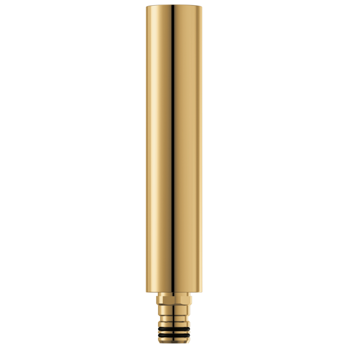 BRIZO Essential Shower Linear Round Shower Column Extension — Polished Gold