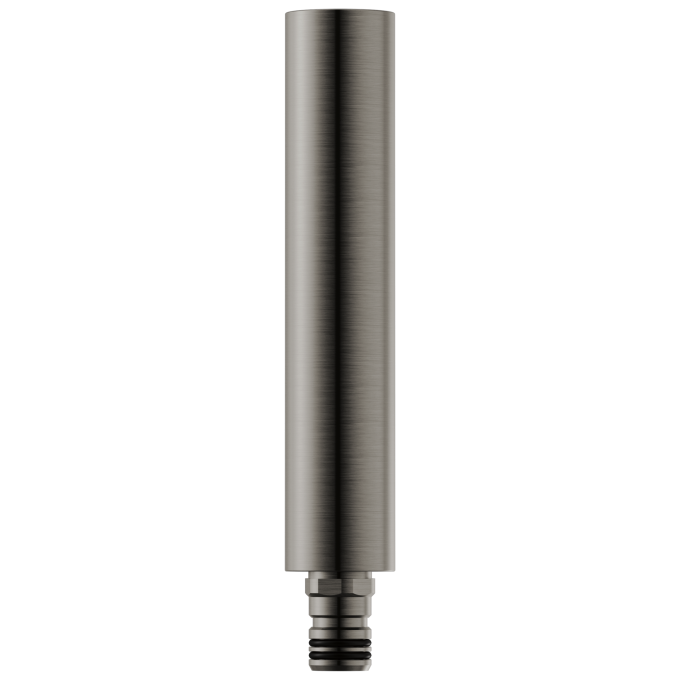 BRIZO Essential Shower Linear Round Shower Column Extension — Luxe Steel