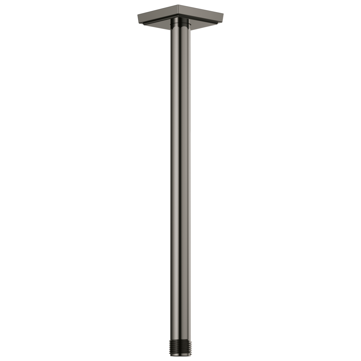 BRIZO Allaria 14" Ceiling Mount Shower Arm And Flange — Brilliance Black Onyx