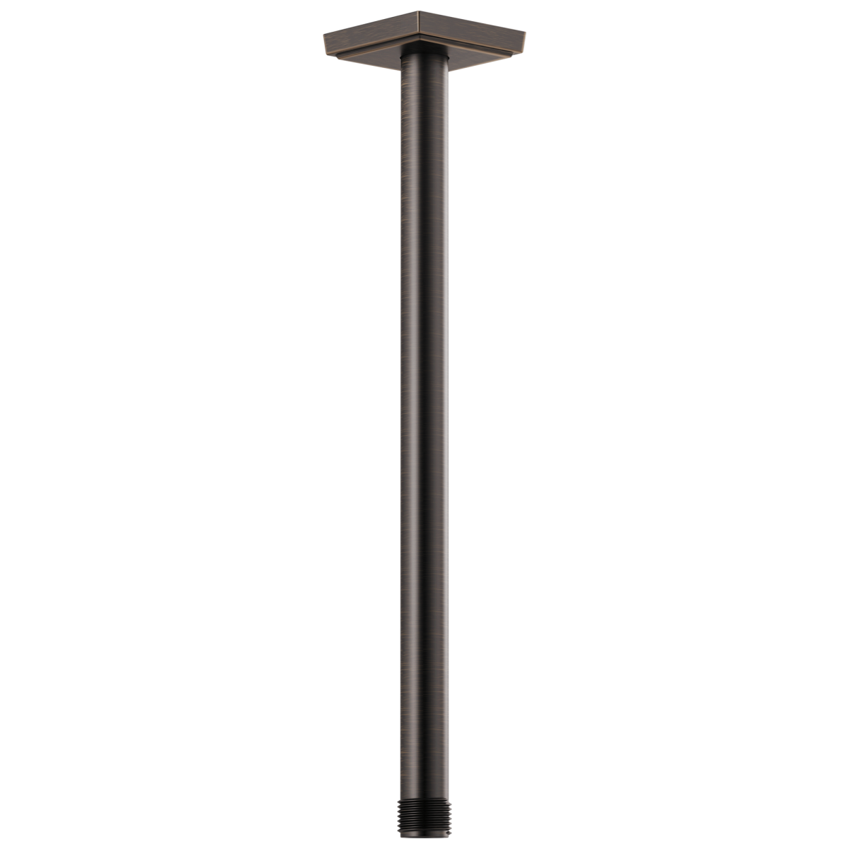 BRIZO Essential Shower 14" Ceiling Mount Shower Arm And Square Flange — Venetian Bronze