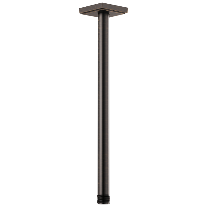 BRIZO Essential Shower 14" Ceiling Mount Shower Arm And Square Flange — Venetian Bronze