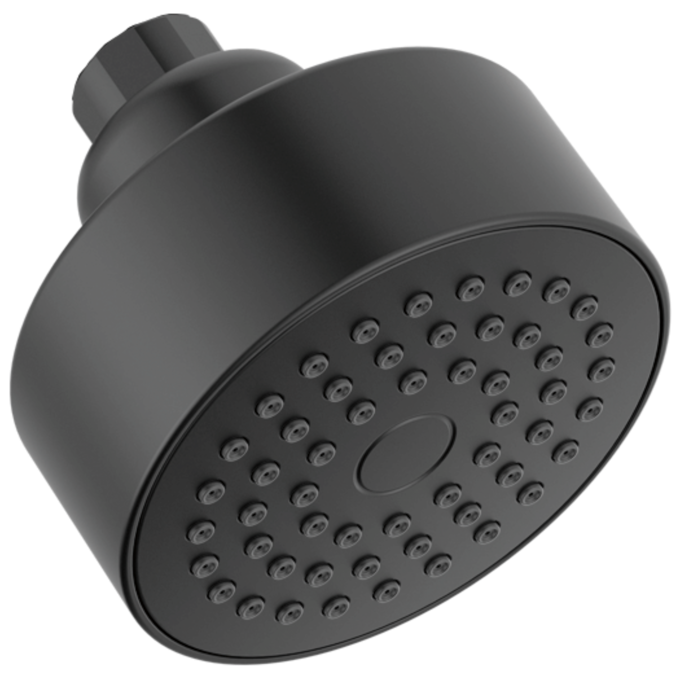 DELTA Modern Round Showerhead — Matte Black
