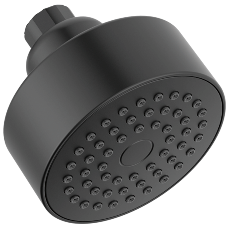 DELTA Modern Round Showerhead — Matte Black
