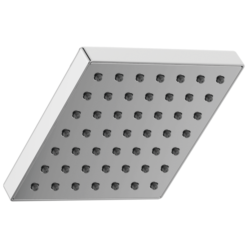 DELTA Modern Square Showerhead — Chrome