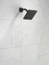 DELTA Modern Square Showerhead — Matte Black