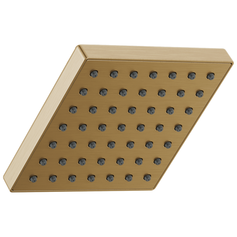 DELTA Modern Square Showerhead — Champagne Bronze