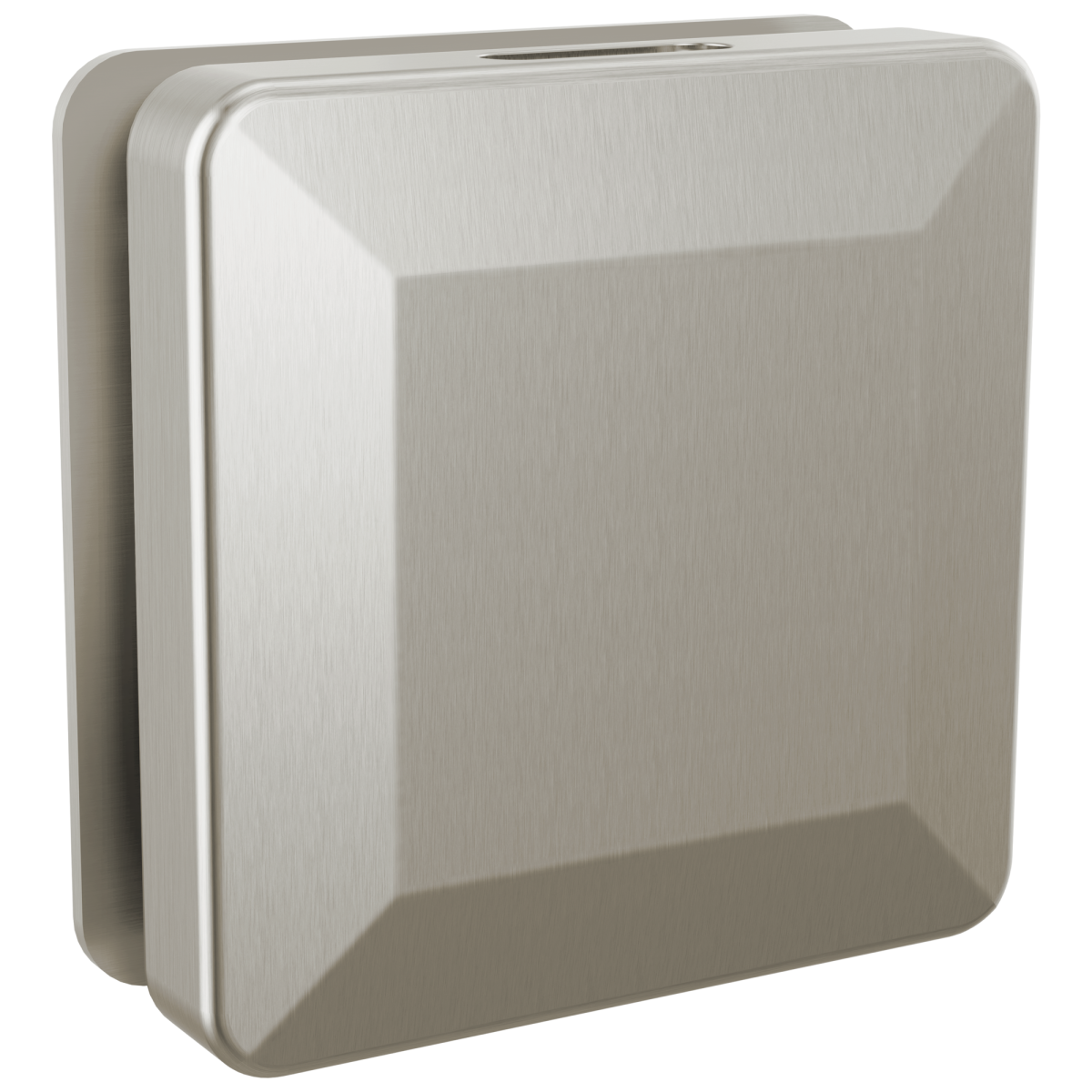 DELTA Universal Showering Components Square Steam Head — Lumicoat® Stainless