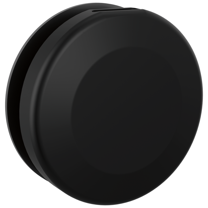 DELTA Universal Showering Components Round Steam Head — Matte Black