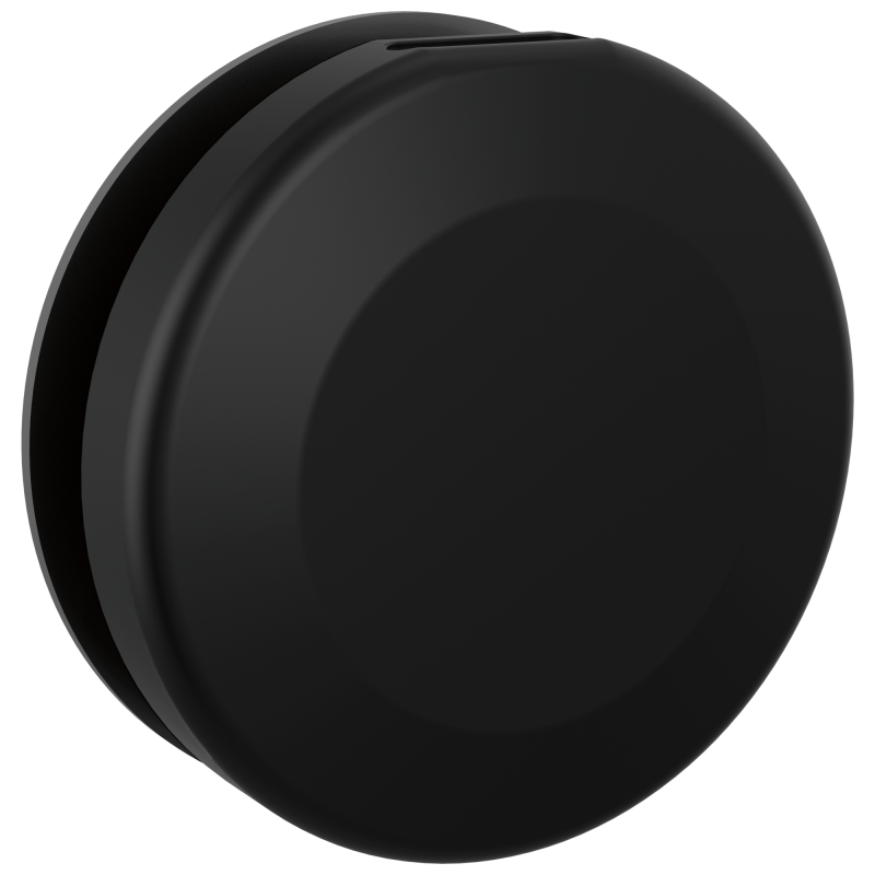 DELTA Universal Showering Components Round Steam Head — Matte Black