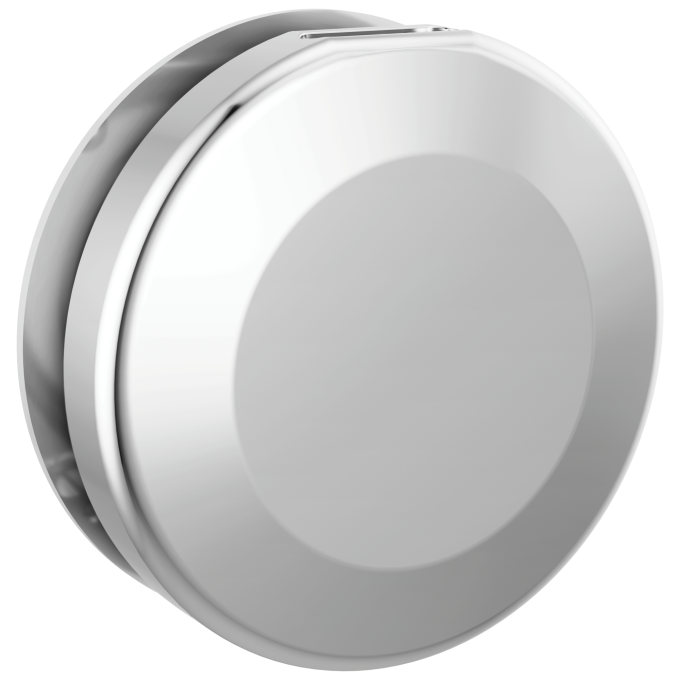 DELTA Universal Showering Components Round Steam Head — Lumicoat® Chrome