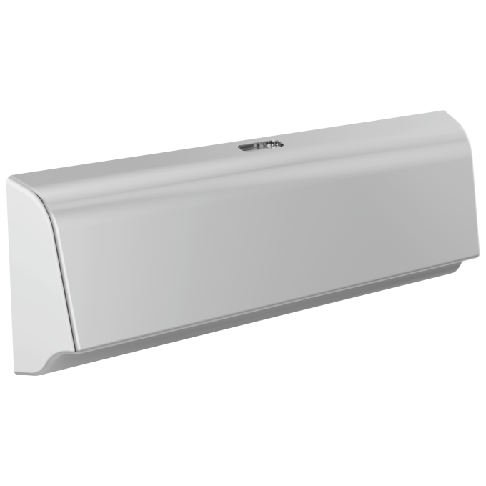 DELTA Universal Showering Components Unilateral Steam Head — Lumicoat® Chrome