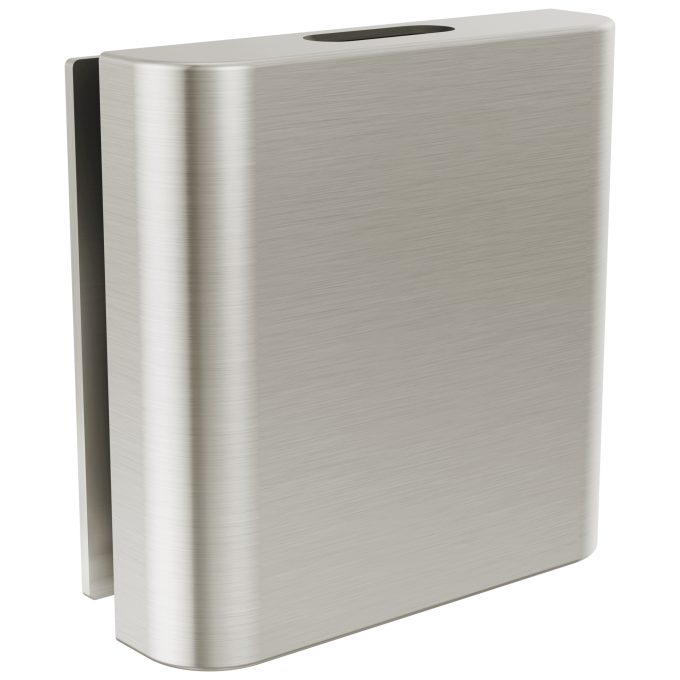 BRIZO Other Mystix Classic Square Steam Head — Brushed Nickel