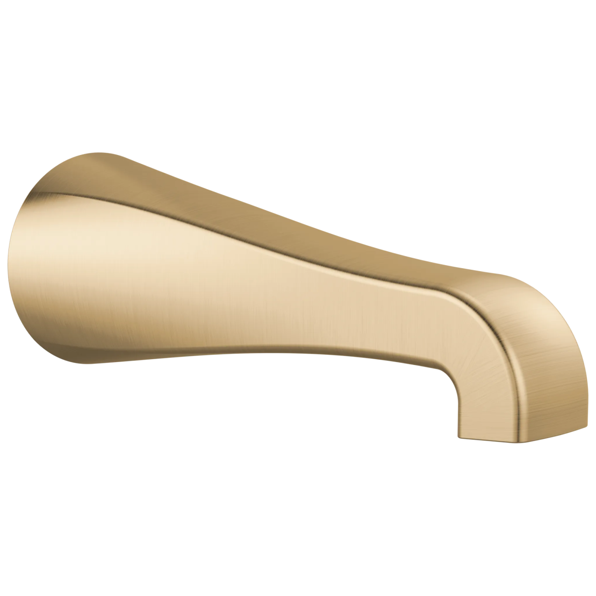 DELTA Lineax Non-Diverter Tub Spout — Champagne Bronze