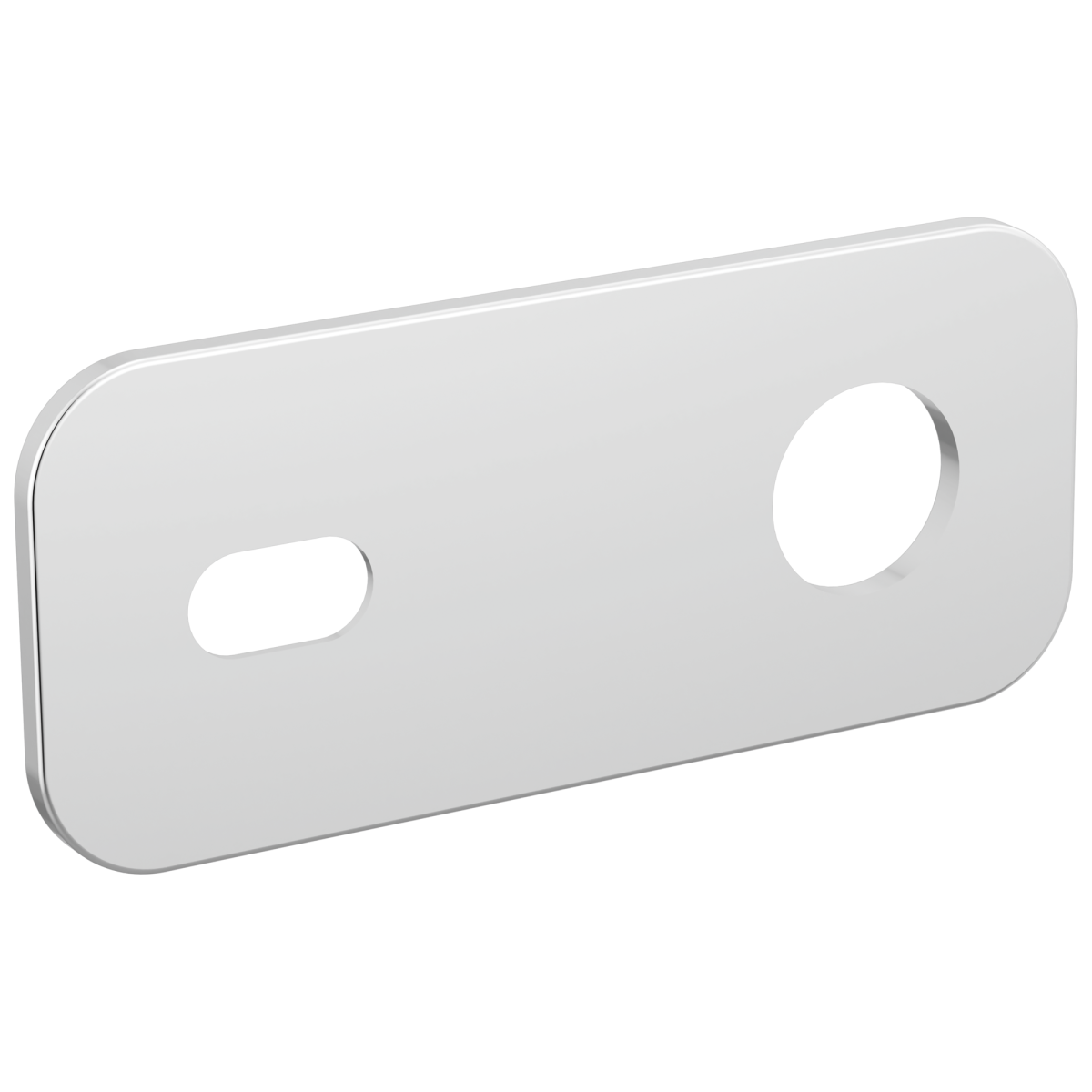 BRIZO Roccesco Optional Wall Plate Lavatory Escutcheon — Chrome